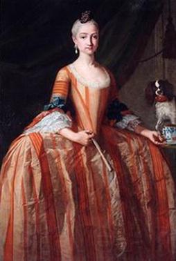 Giuseppe Bonito Portrait of Infanta Maria Josefa of Spain Norge oil painting art